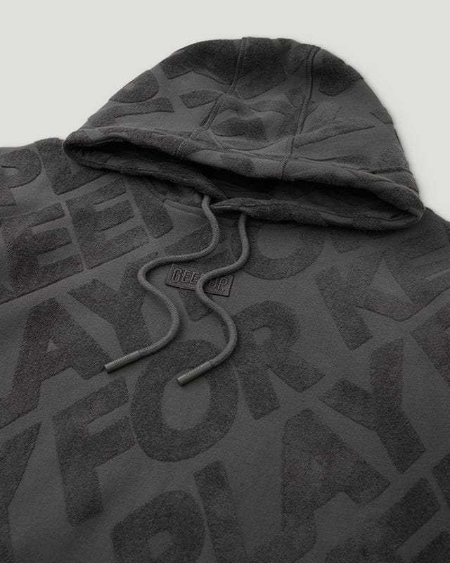PFK Monogram Hoodie Charcoal Grey