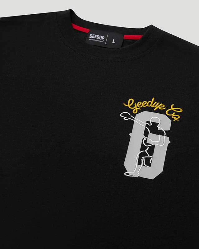 Boxer T-Shirt Black/Yellow