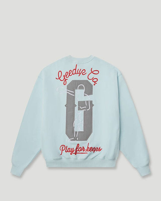 PFK Boxer Crewneck Cool Blue/Red