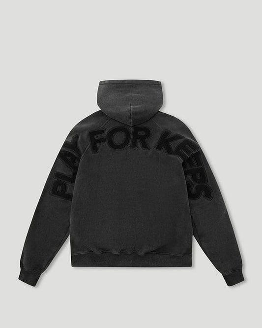 PFK Hoodie Vintage Washed Black