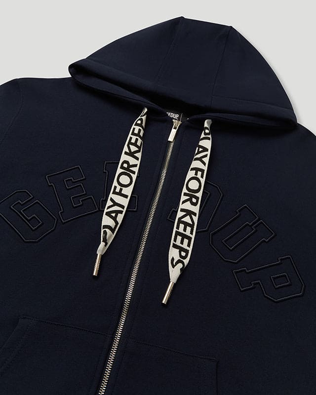 PFK Laced Zip Jacket Navy