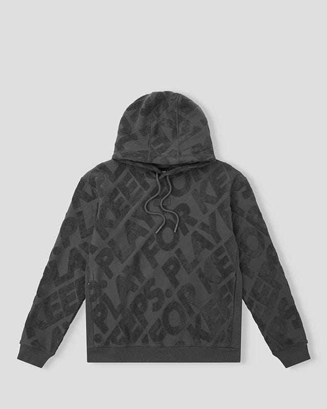 PFK Monogram Hoodie Charcoal Grey