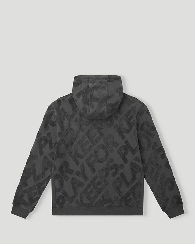 PFK Monogram Hoodie Charcoal Grey